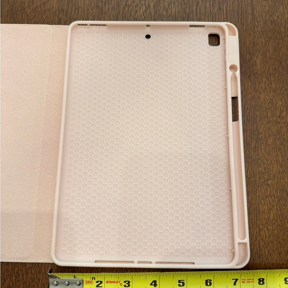 DADS ESTATE SALE: Ballerina pink Gen 2 iPad case with stylus slot